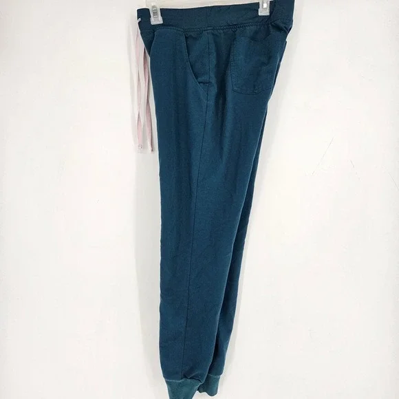 FIGS Zamora Jogger Pants Womens Small Caribbean Blue Technical Scrub Uniforms - Picture 6 of 9